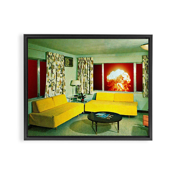 All is well (2020) Framed Canvas Print Gallery Image 1