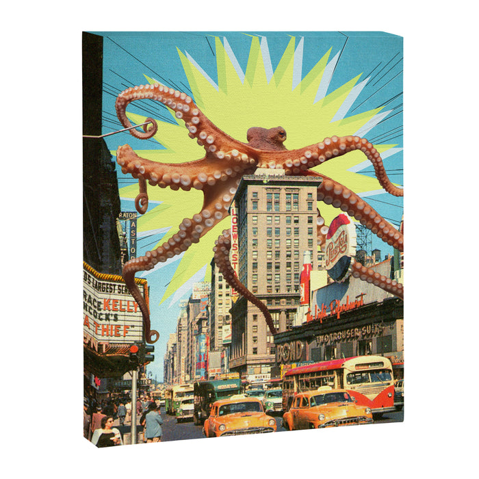 Attack of the Octopus Canvas Print Gallery Image 1