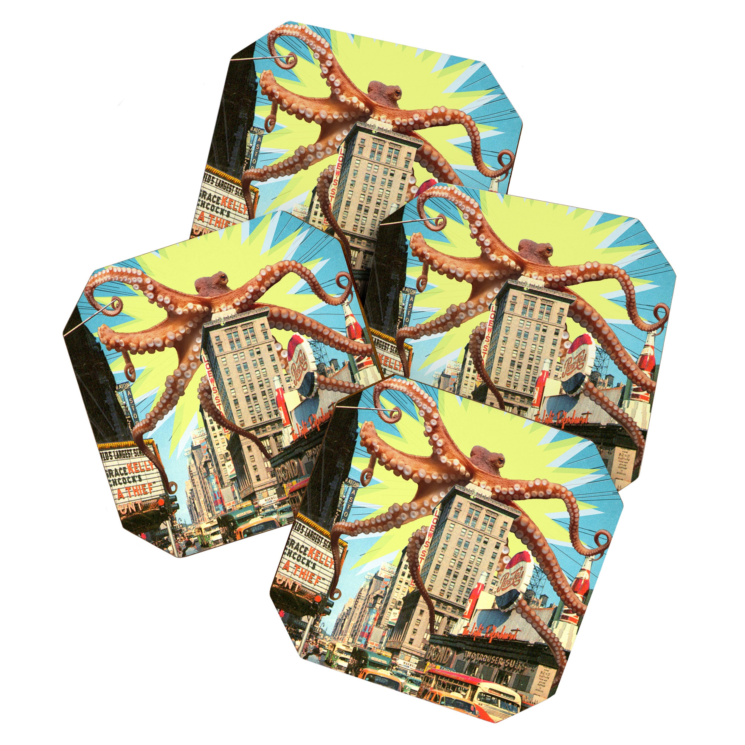 Attack of the Octopus Coaster Gallery Image 1