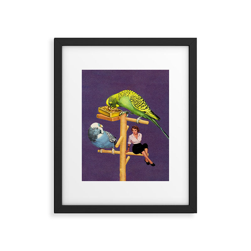 Birdie Framed Art Print Gallery Image 4