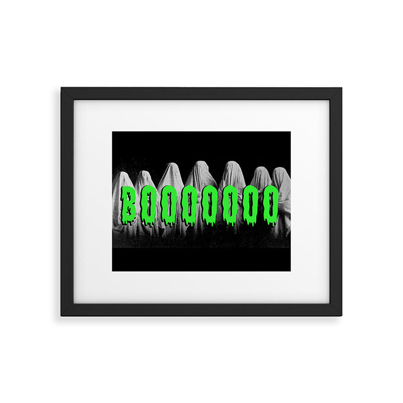 BOOOOOOOO Framed Art Print Gallery Image 5