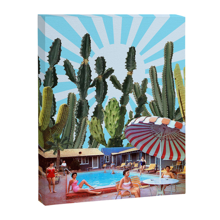 Cactus Inn Canvas Print Gallery Image 1