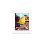 Canary in the City Art Print Gallery Image 1