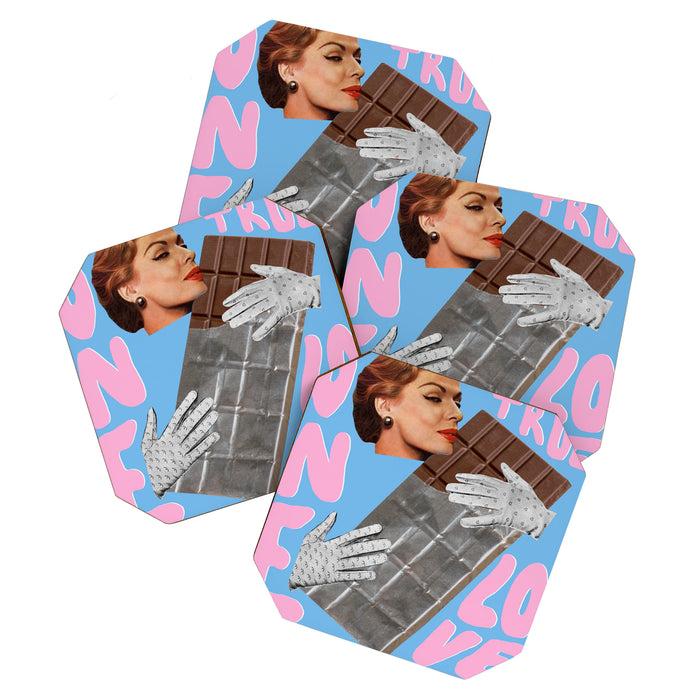 Chocolate love Coaster Gallery Image 1