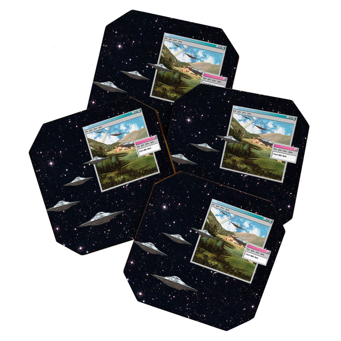 Ctrl+Alt+Del // Returning UFOs Coaster Gallery Image 1
