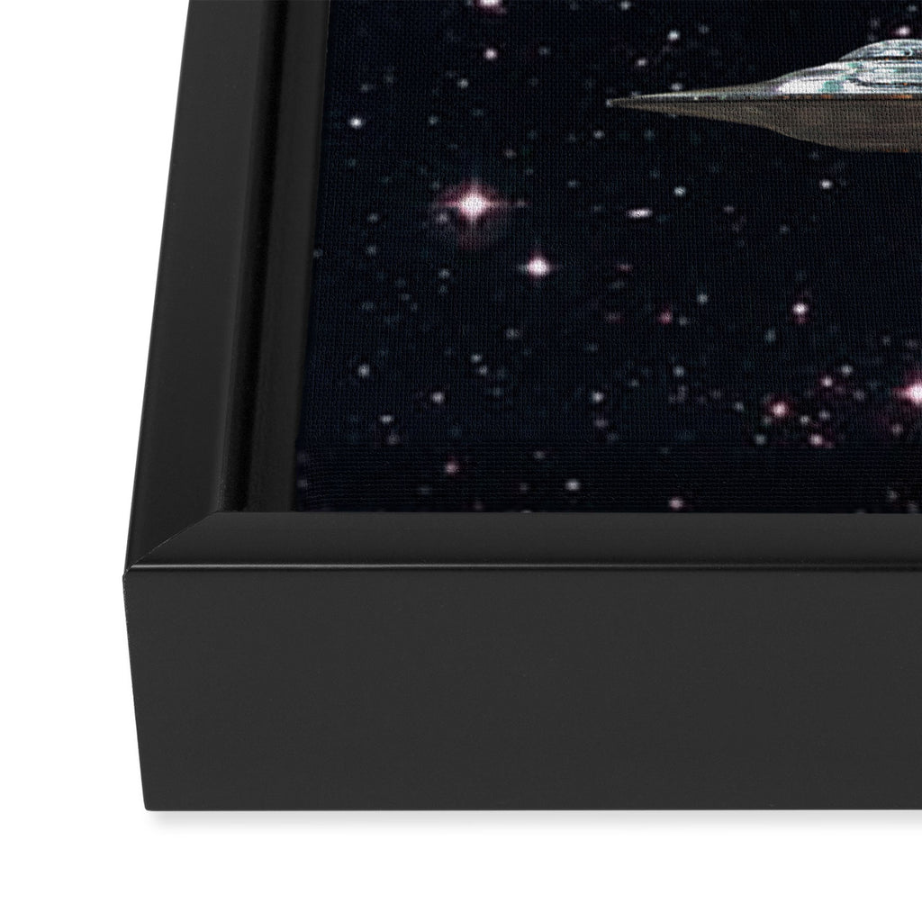 Ctrl+Alt+Del // Returning UFOs Framed Canvas Print Gallery Image 3