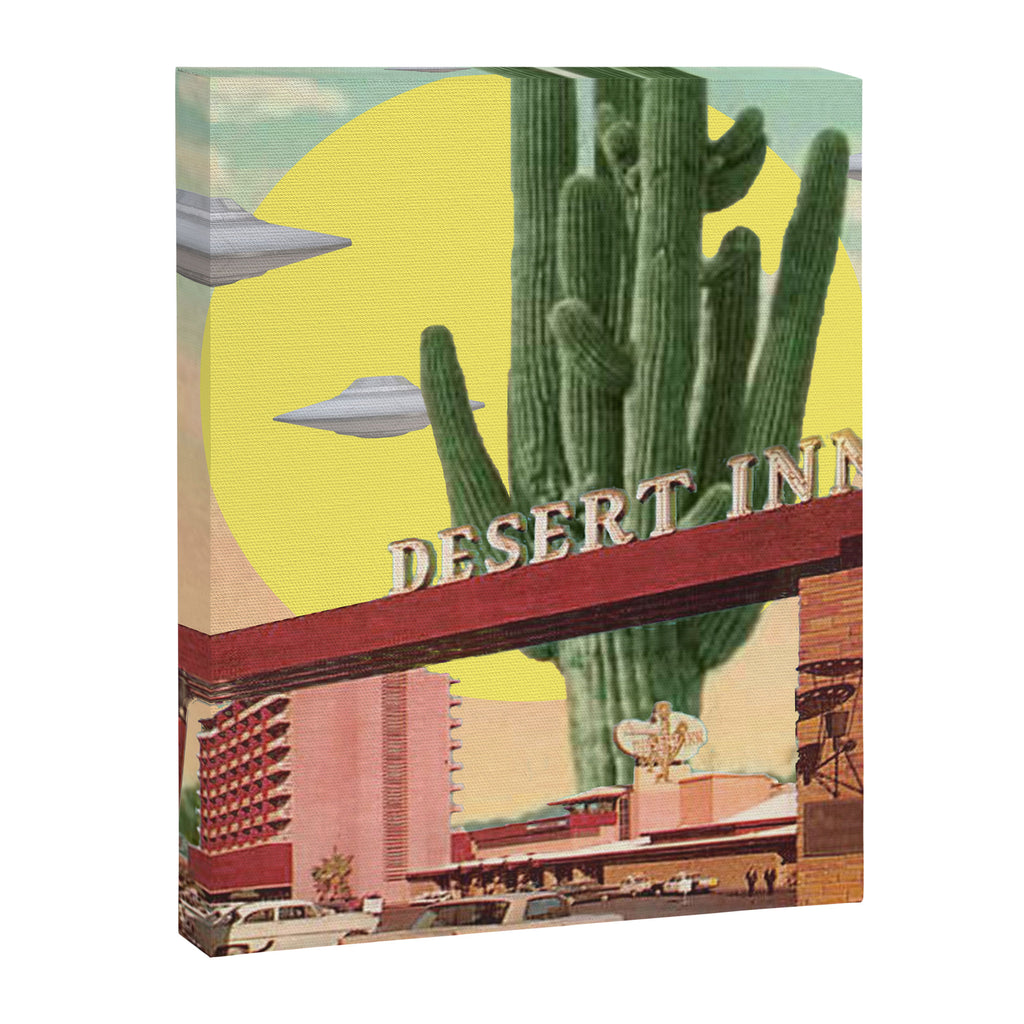 Desert Inn (Square) Canvas Print Gallery Image 8