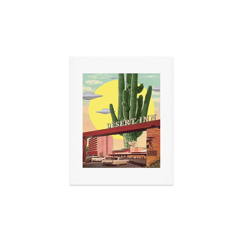 Desert Inn (Square) Art Print Gallery Image 1
