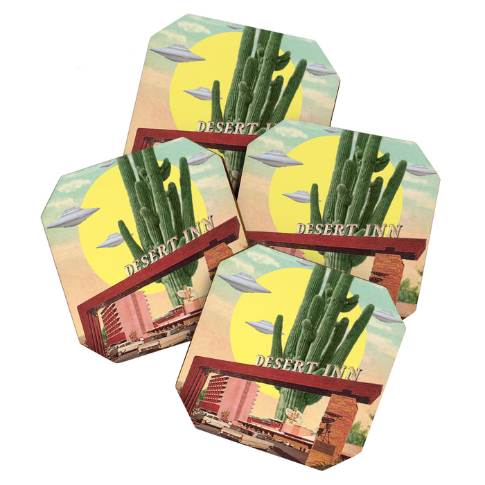 Desert Inn (Square) Coaster Gallery Image 1