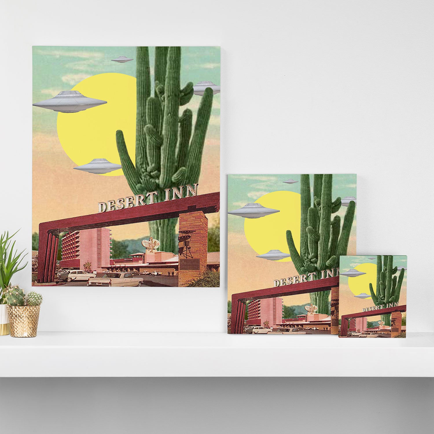 Desert Inn (UFO) Canvas Print Gallery Image 3