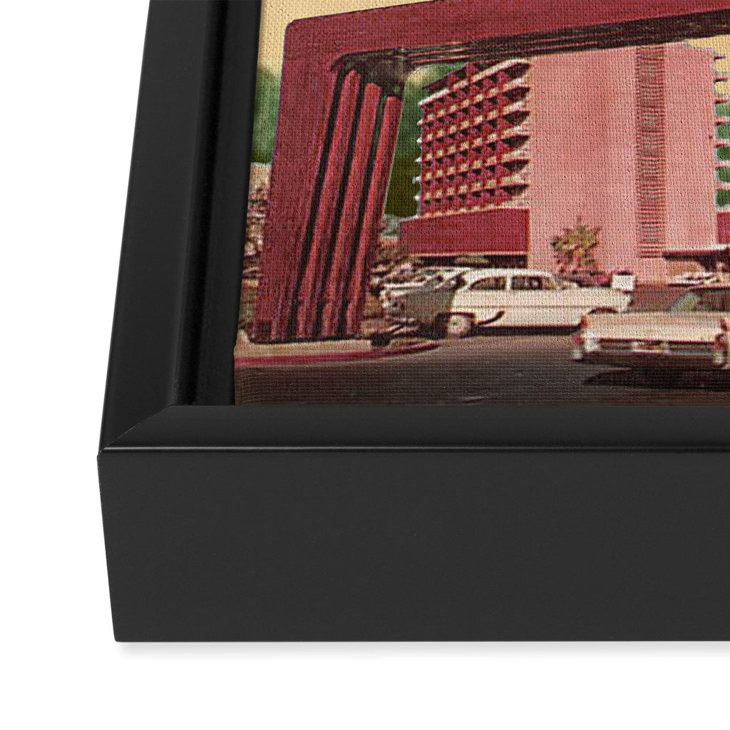 Desert Inn (UFO) Framed Canvas Print Gallery Image 3