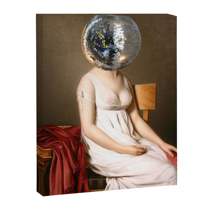 Discohead Canvas Print Gallery Image 1