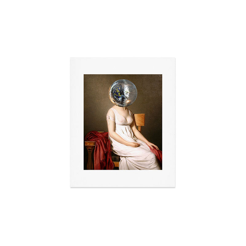 Discohead Art Print Gallery Image 1
