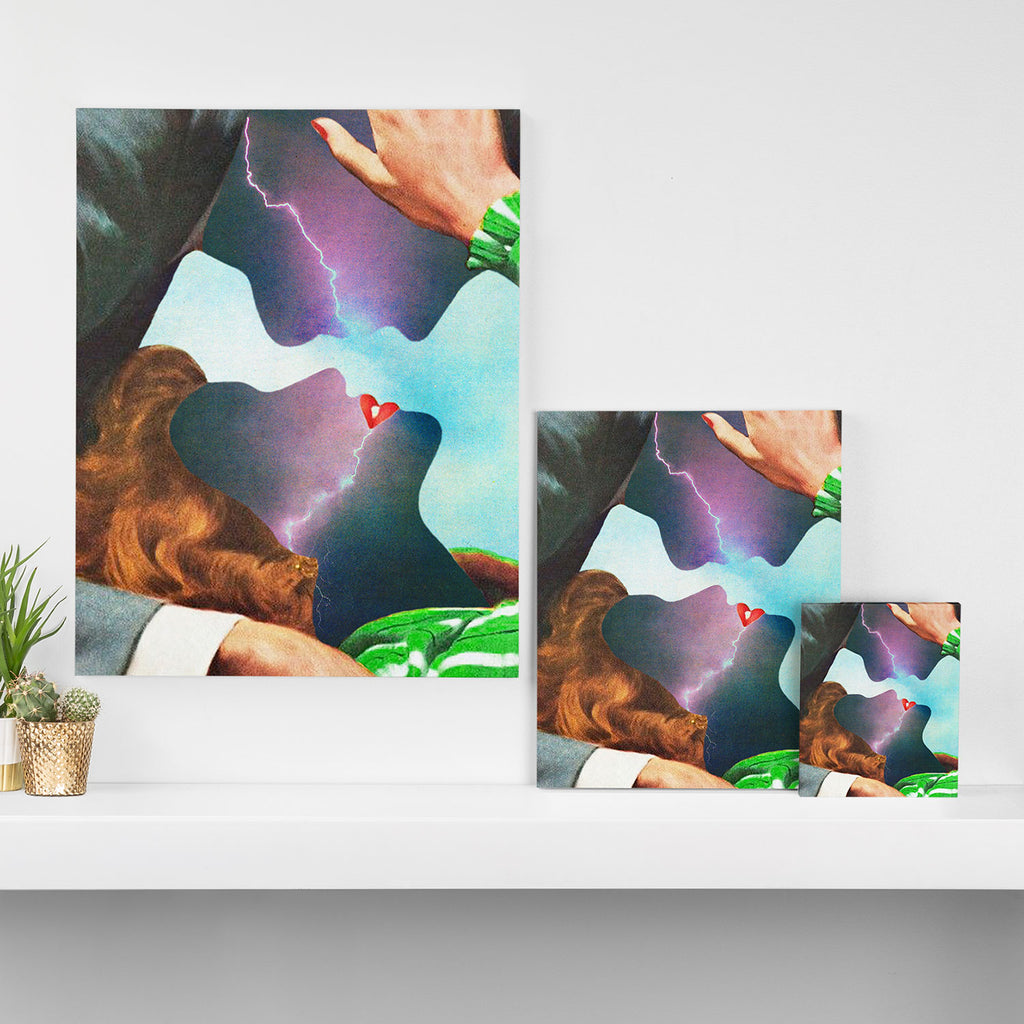 Electric Love Canvas Print Gallery Image 3