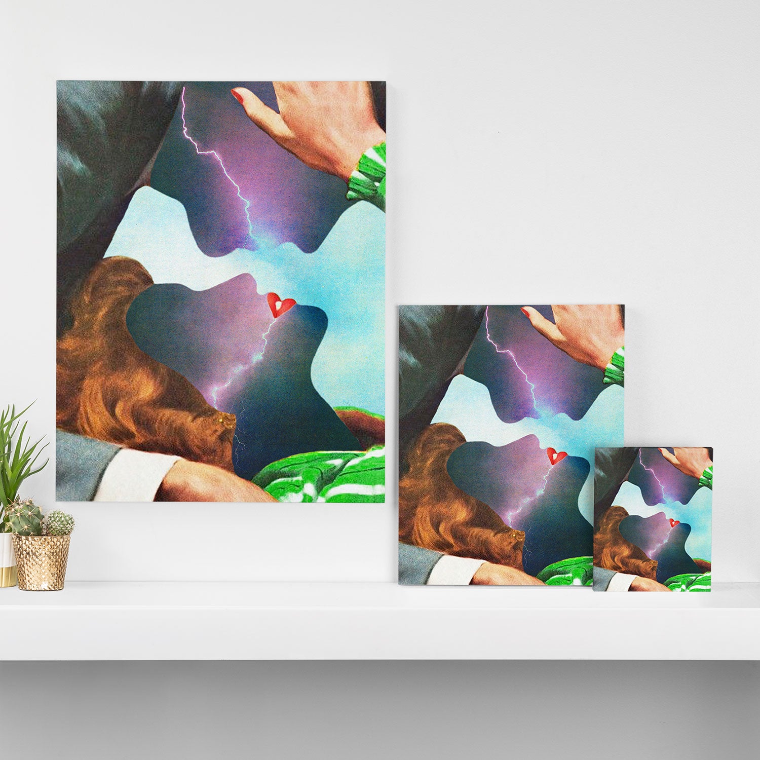 Electric Love Canvas Print Gallery Image 3