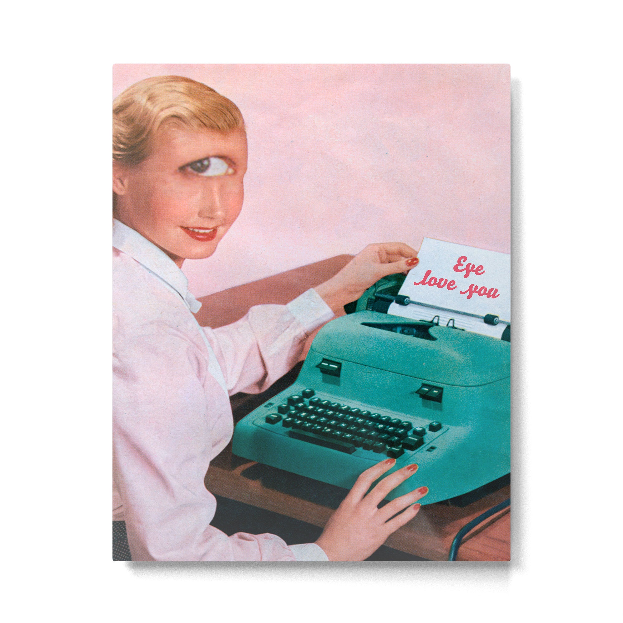 Eye love you Metal Print Gallery Image 6
