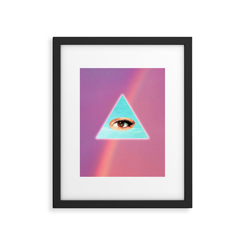 Eye see you Framed Art Print Gallery Image 6
