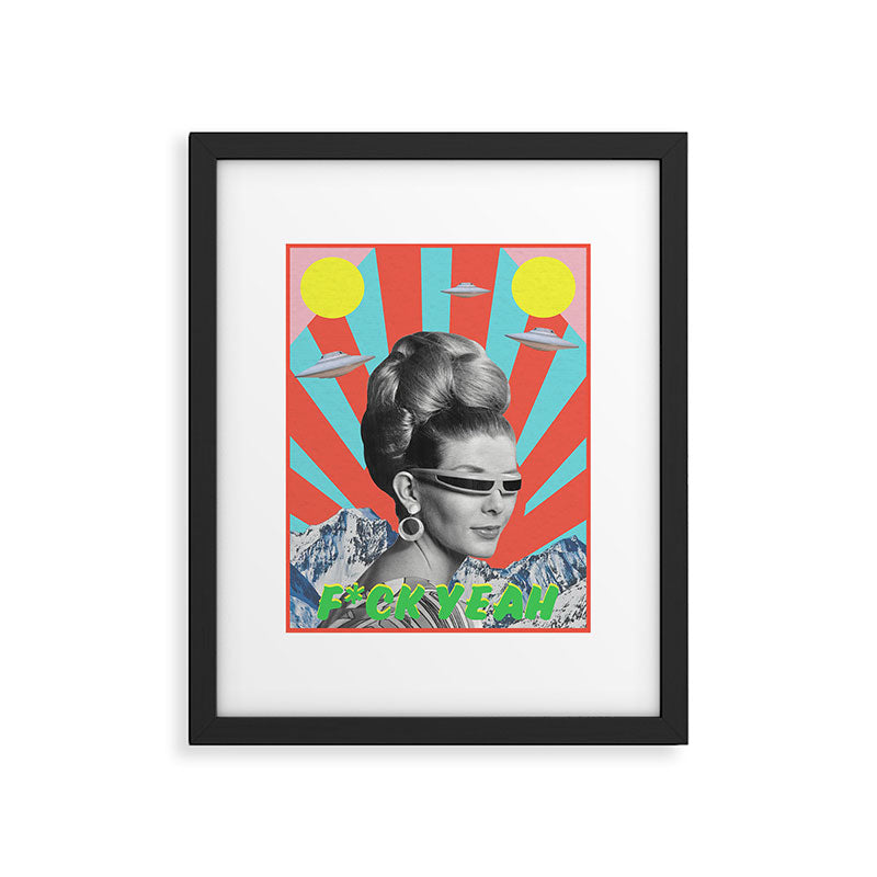 F*ck Yeah Framed Art Print Gallery Image 5