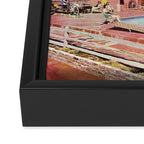 Flamingo on Holiday Framed Canvas Print Gallery Image 3