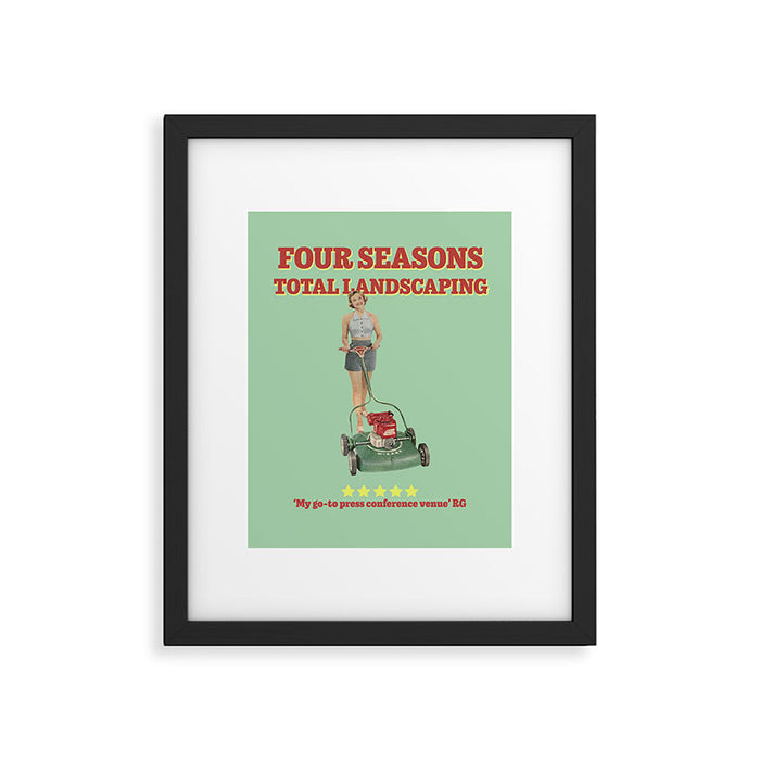 Four Seasons Total Landscaping Framed Art Print Gallery Image 1