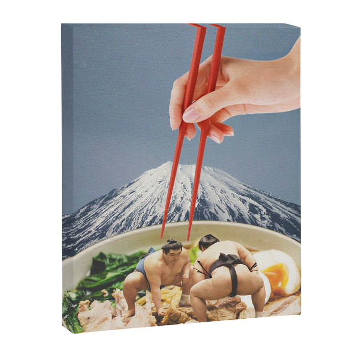 Fuji, Sumo, Ramen // Japan Love Canvas Print Gallery Image 1