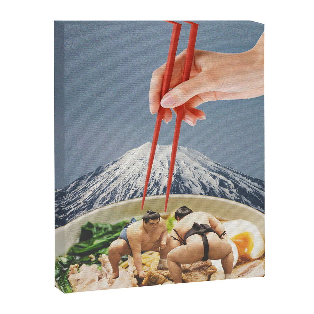 Fuji, Sumo, Ramen // Japan Love Canvas Print Gallery Image 6