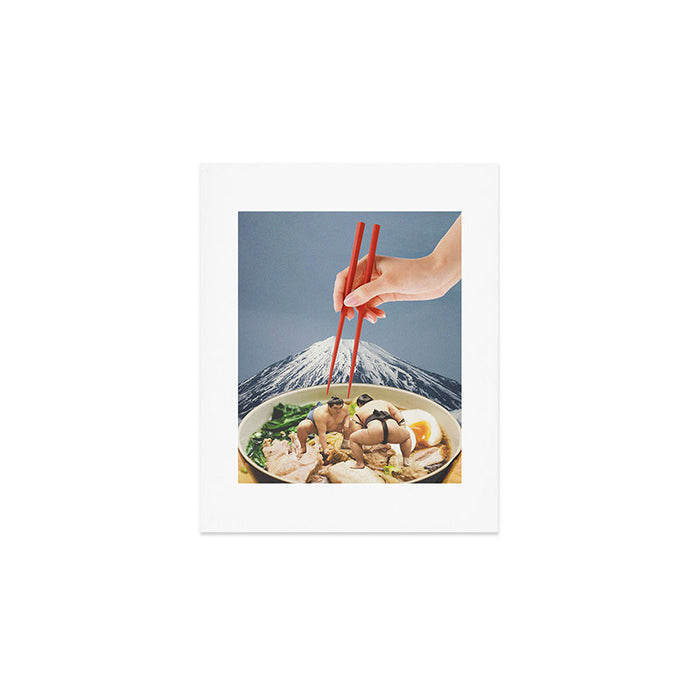 Fuji, Sumo, Ramen // Japan Love Art Print Gallery Image 1