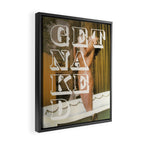 Get naked Framed Canvas Print Gallery Image 2