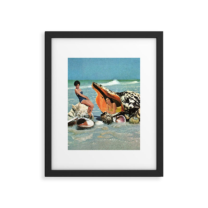 Greetings from Seashells! Framed Art Print Gallery Image 5