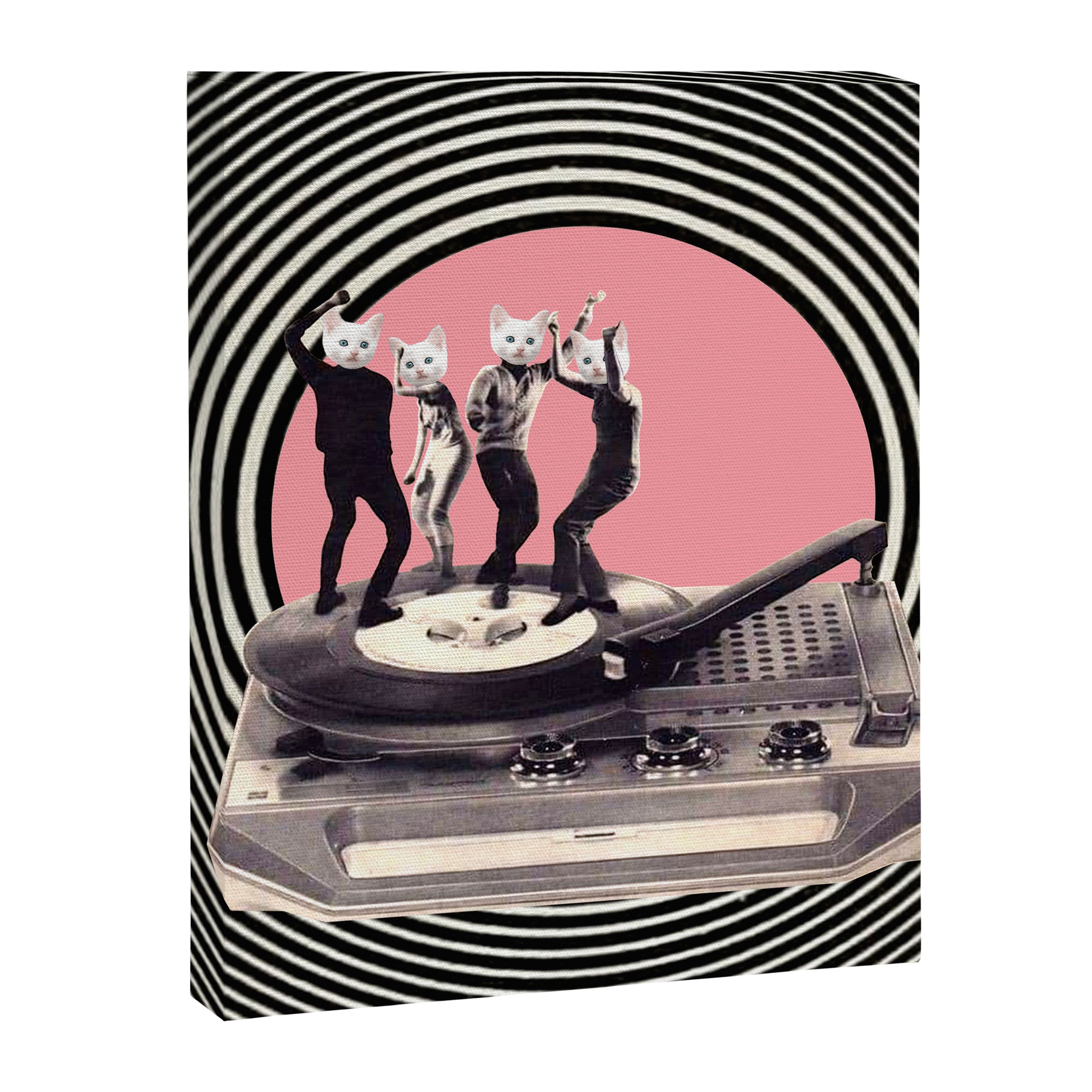 Groovy Cats Canvas Print Gallery Image 6
