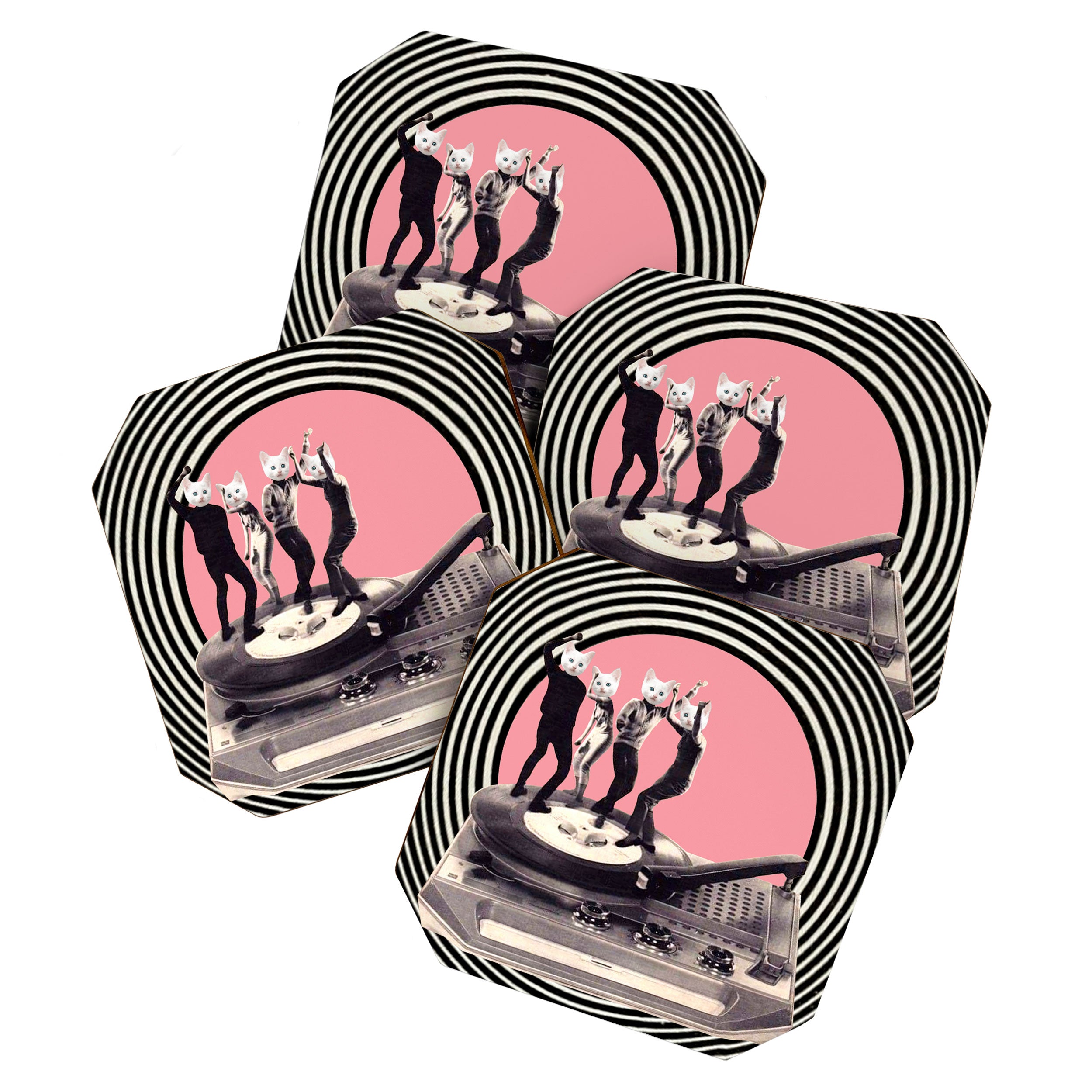 Groovy Cats Coaster Gallery Image 1