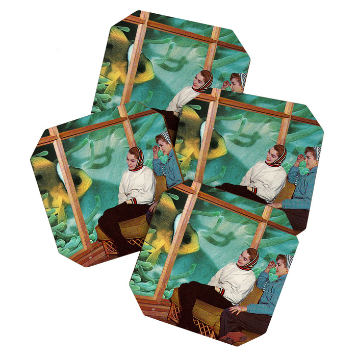 Hello Fish Coaster Gallery Image 1