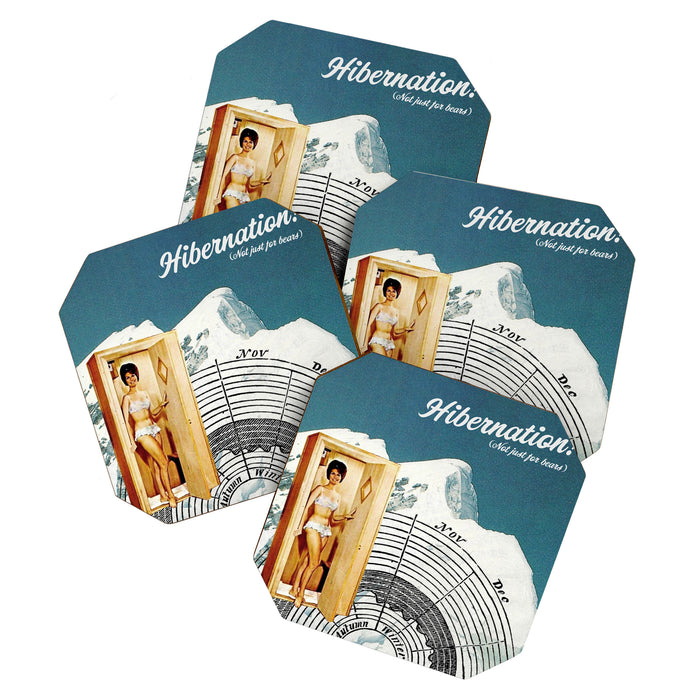 Hibernation! Not just for bears Coaster Gallery Image 1