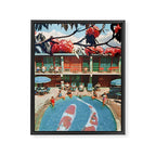Hotel Koi Framed Canvas Print Gallery Image 6