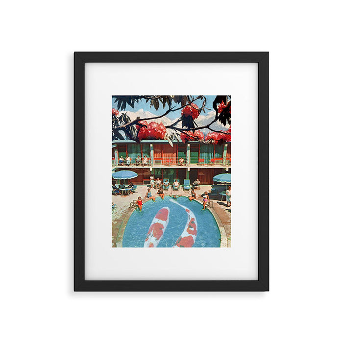 Hotel Koi Framed Art Print Gallery Image 1