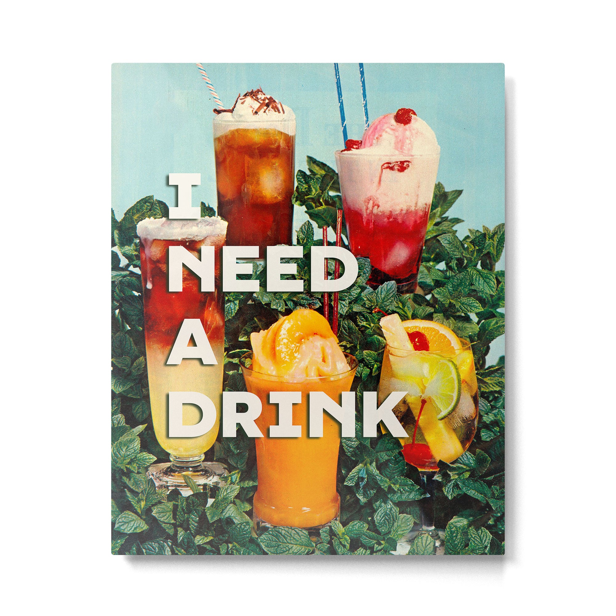 I need a drink (Cocktail time!) Metal Print Gallery Image 4