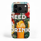 I need a drink (Cocktail time!) iPhone Case Gallery Image 1
