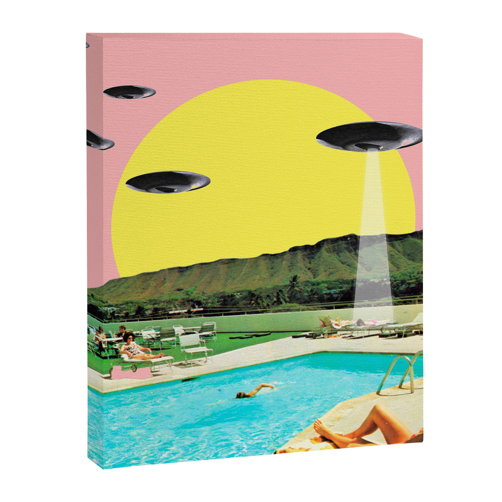 Invasion on vacation (Square) Canvas Print Gallery Image 8