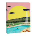 Invasion on vacation (Square) Canvas Print Gallery Image 8