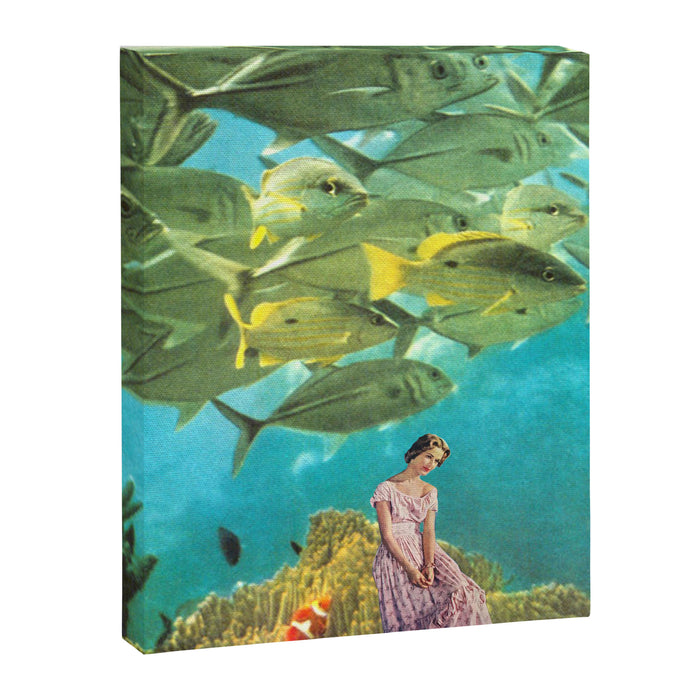'It's Lonely Down Here' // Under the Sea Canvas Print Gallery Image 1