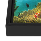 'It's Lonely Down Here' // Under the Sea Framed Canvas Print Gallery Image 3