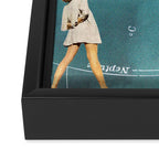 Longing (to travel again) Framed Canvas Print Gallery Image 3