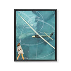 Longing (to travel again) Framed Canvas Print Gallery Image 6