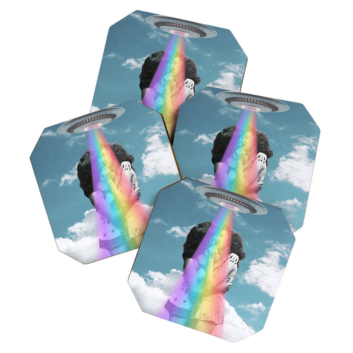 Love is love is love // Pride & UFOs Coaster Gallery Image 1