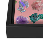 Magic Crystals Framed Canvas Print Gallery Image 3