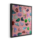 Magic Crystals Framed Canvas Print Gallery Image 2