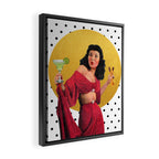 Margaritas & Churros (You can have it all) Framed Canvas Print Gallery Image 2