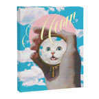 Meow // Cat Transformation Canvas Print Gallery Image 6