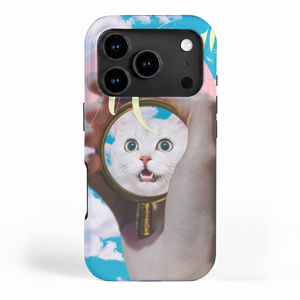 Meow // Cat Transformation iPhone Case Gallery Image 1