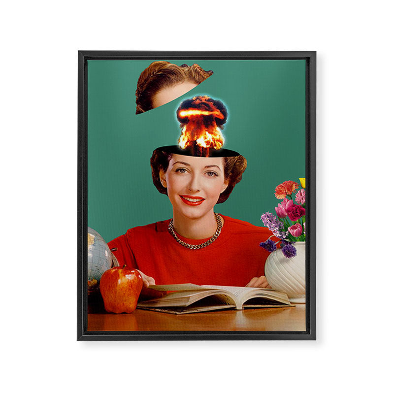 Mindblown Framed Canvas Print Gallery Image 6